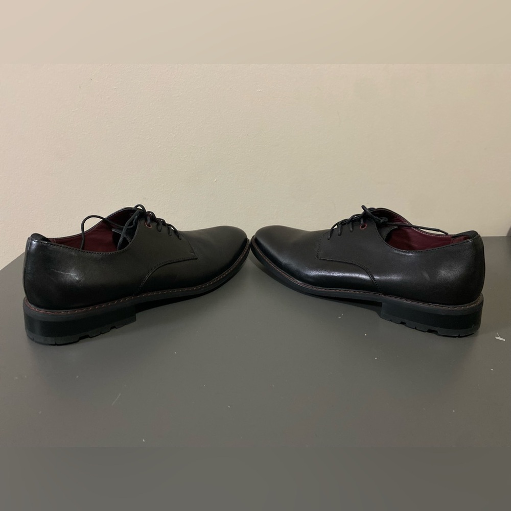 NWOT Giorgio Brutini Solid Black 177231 Lace Up Dress Shoes  Men's Size 11M - Picture 3 of 14